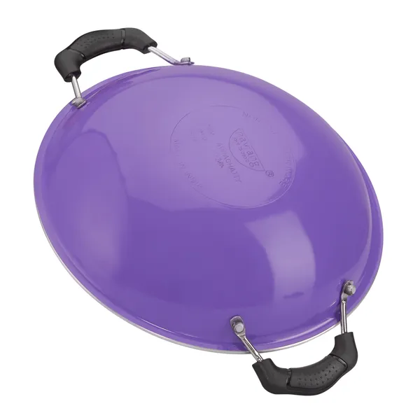 Purple_Nonstick_Non_Induction_Aluminium_Appachetty/Appam_Pan_With_Lid_230Mm,1200_Ml