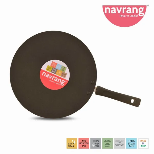 Red_Non_Stick_Aluminium_Dosa_Tawa_275_mm_And_Roti_Tawa_275_mm_Combo_Non_Induction
