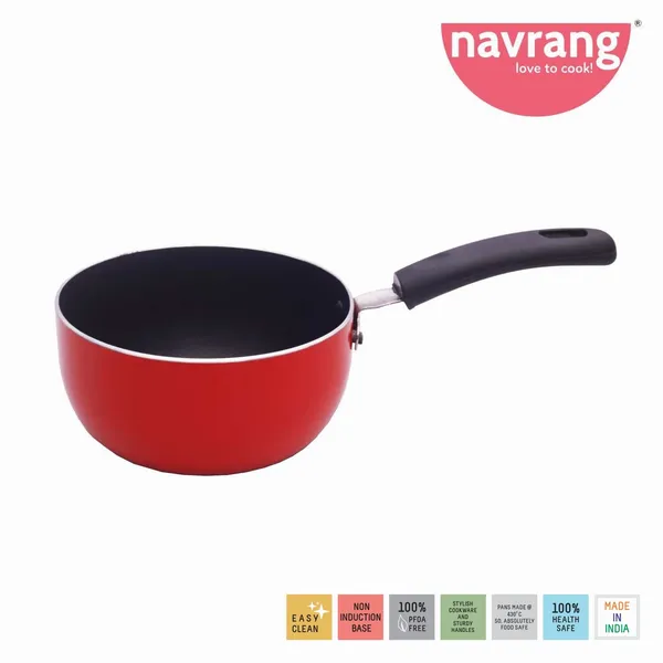 Red_Nonstick_Aluminium_Non_Induction_Sauce_Pan_165_mm,_1300_ML_Capacity