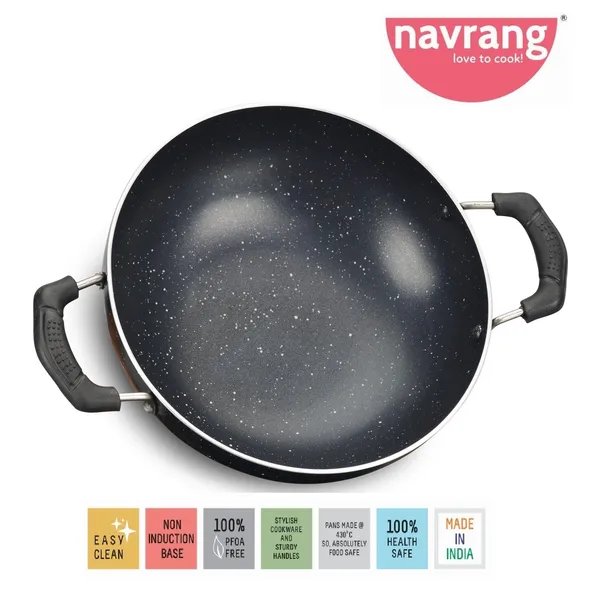 Set_of_2_pcs_Black_Non_Stick_Aluminium_Non-Stick_Spatter_Gift_Set,_Tawa_275Mm,Kadai_230_mm