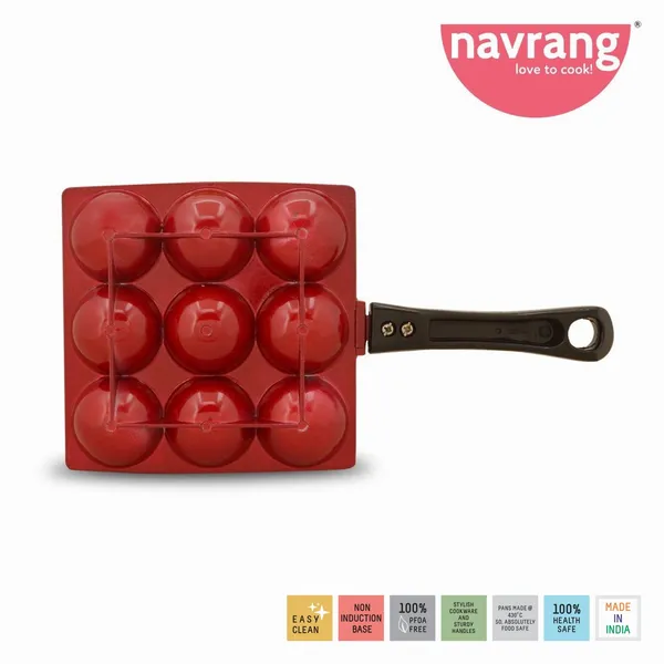 Red_Casting_Nonstick_Appakara_/_Appapatram_/_Paniyarkal_/_Paniyaram_9_Kulies_With_Handle_Non_Induction