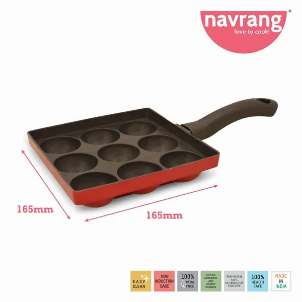 Red_Casting_Nonstick_Appakara_/_Appapatram_/_Paniyarkal_/_Paniyaram_9_Kulies_With_Handle_Non_Induction