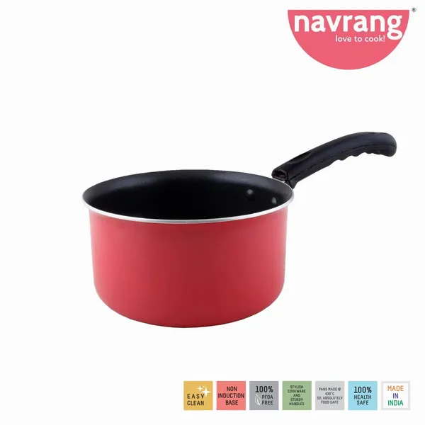 Red_Nonstick_Sauce_Pan/_Tea_Pan,_Red,_Non_Induction_180Mm._1.7_Liters_Capacity