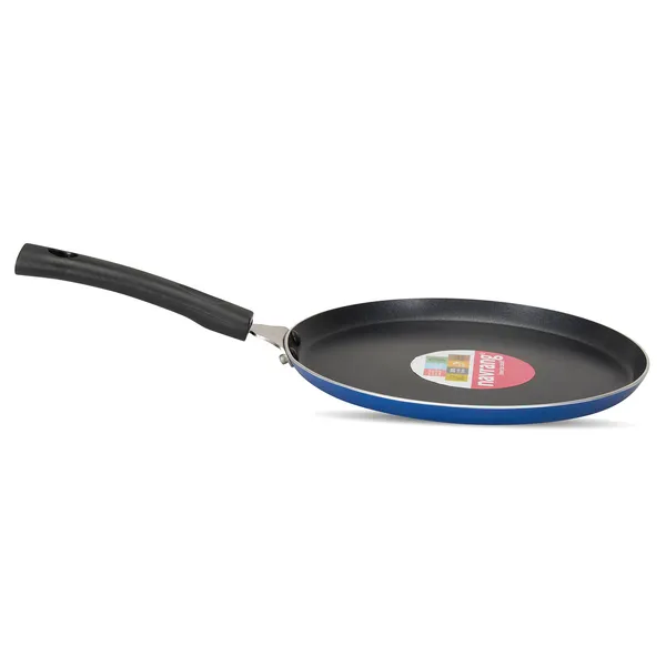 Set_of_4_pcs_Blue_Nonstick__Tawa_240_mm_,Kadai_200,_Frypan_200_And_Glass_Lid,_Non_Induction