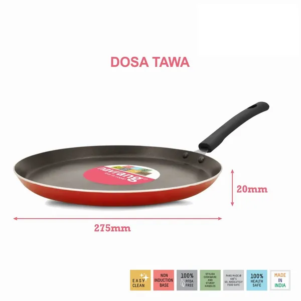 Set_of_4_pcs_Red_Non-Stick_Aluminium_Heavy_Cookware_Set,Tawa_275_+_Kadai_240_+_Fry_Pan_240+_Glass_Lid_240,Red