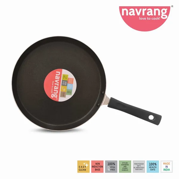 Red_Non_Stick_Non_Induction_Aluminium_Dosa_Tawa_Small_260Mm