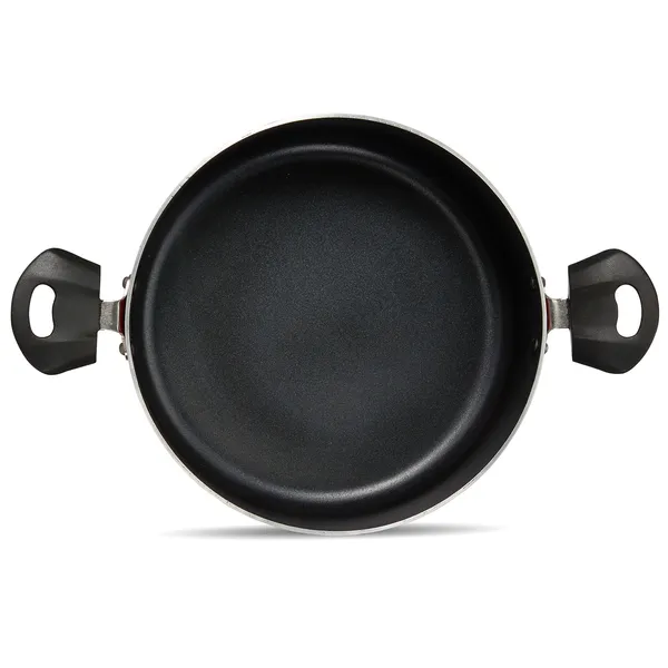 Red_Nonstick_Aluminium_Non_Induction_Stew_Pot_220_mm_With_Ss_Lid,_3200_ML_Capacity