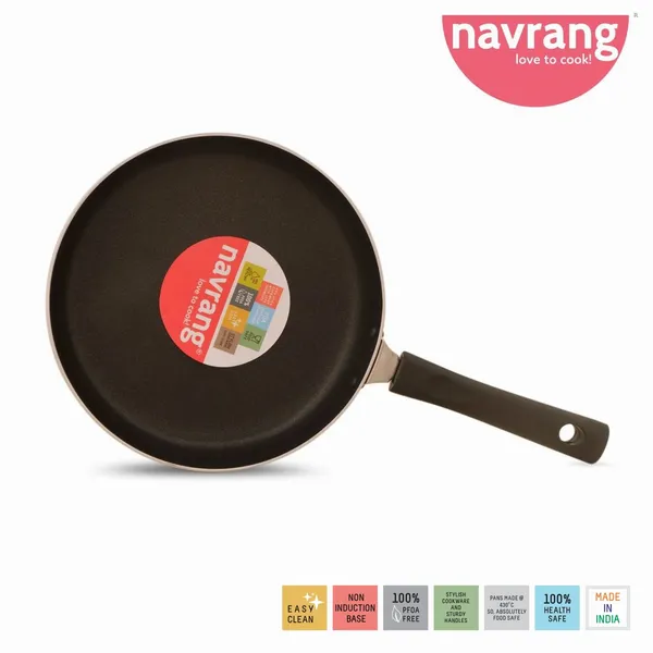 Red_Non_Stick_Non_Induction_Aluminium_Straight_Fry_Pan_With_Ss_Lid,230Mm