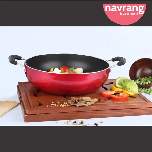 Set_of_4_pcs_Red_Nonstick_Cookware_Set_Dosa_Tawa,Kadai,_Fry_Pan_and_Common_SS_Lid