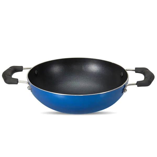 Blue_Non-Stick_Non_Induction_Aluminium_Kadhai_220Mm
