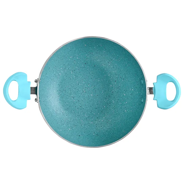 Set_of_3_pcs_Aqua_Blue_Granite_Aluminium_Non-Stick_Cookware_Set_Kadai_240_mm_&_Fry_Pan_240_mm_&_Glass_Lid,_Non-Induction