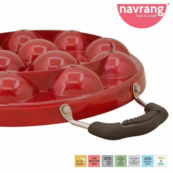 Red_Casting_Nonstick_Appakara_/_Appapatram_/_Paniyarkal_/_Paniyaram_12_Kulies_Heavy_With_Ss_Lid_Non_Induction