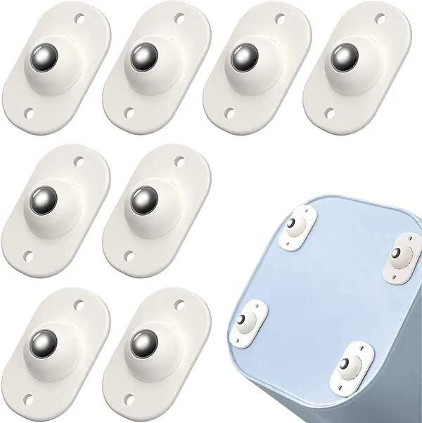 8_Pcs_Self_Adhesive_Mini_Swivel_Casters_Wheelsuniversal_Wheels_At_The_Bottom_Of_The_Storage_Box_Swivel_Caster_Wheels_360_Degree_Rotation_Pulley_For_Furniture_Various_Storage_Boxes