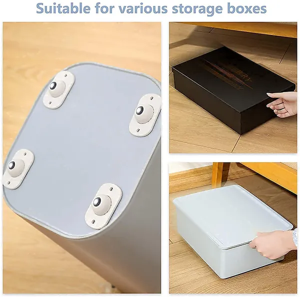 8_Pcs_Self_Adhesive_Mini_Swivel_Casters_Wheelsuniversal_Wheels_At_The_Bottom_Of_The_Storage_Box_Swivel_Caster_Wheels_360_Degree_Rotation_Pulley_For_Furniture_Various_Storage_Boxes