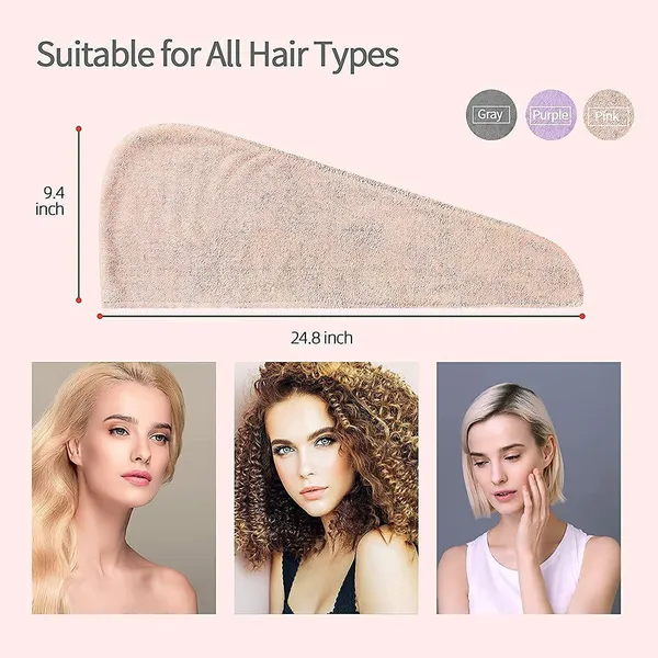 Hair_Towel_Wrap_Absorbent_Towel_Hairdrying_Bathrobe_Magic_Hair_Warp_Towel_Super_Quickdrying_Microfiber_500_Gsm_Bath_Towel_Hair_Dry_Cap_Salon_Towel_Multicolor_Pack_Of_2