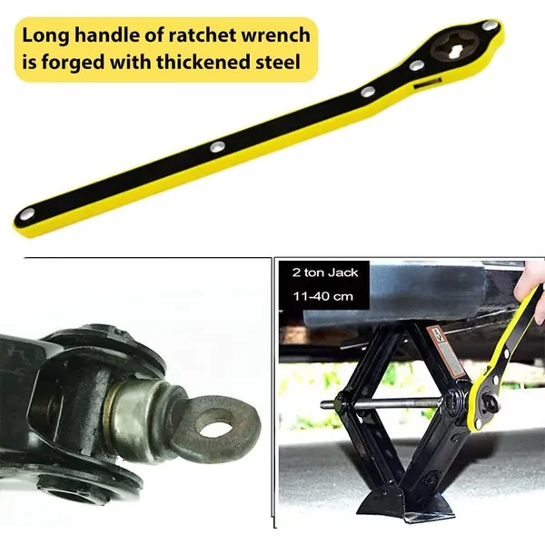 Original_Universal_Car_Jack_Ratchet_Wrench|360_Forward_And_Reverse_Knob_Laborsaving_Design