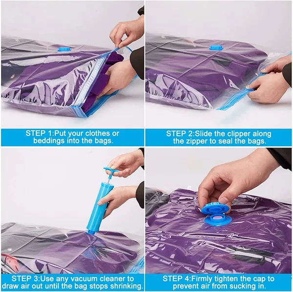 Space_Saver_Pack_Of_5_Reusable_Vacuum_Storage_Ziplock_Compression_Sealer_Bags_For_Travel_Clothes_And_Home_Blankets_Quilts_With_Hand_Pump