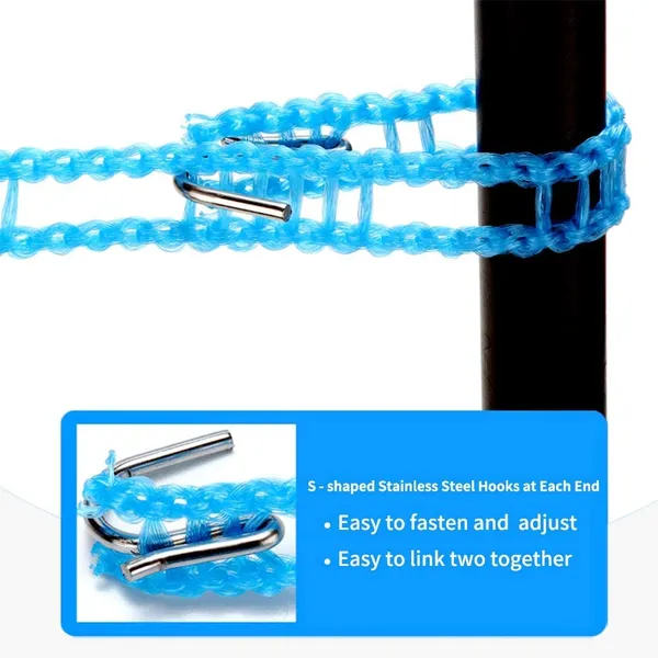 Windproof_Antislip_Clothes_Washing_Line_Drying_Nylon_Rope__5_Meter_Multicolor_Pack_Of_2_And_6_Pic_Cloth_Hanger_Hooks_Laundry_Hook