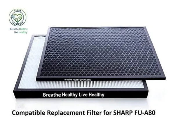 Sharp_FU-A80E-W_Air_Purifier_Compatible_Filter_Set(Pre_Filter,_HEPA_(H13),_Activated_Carbon)