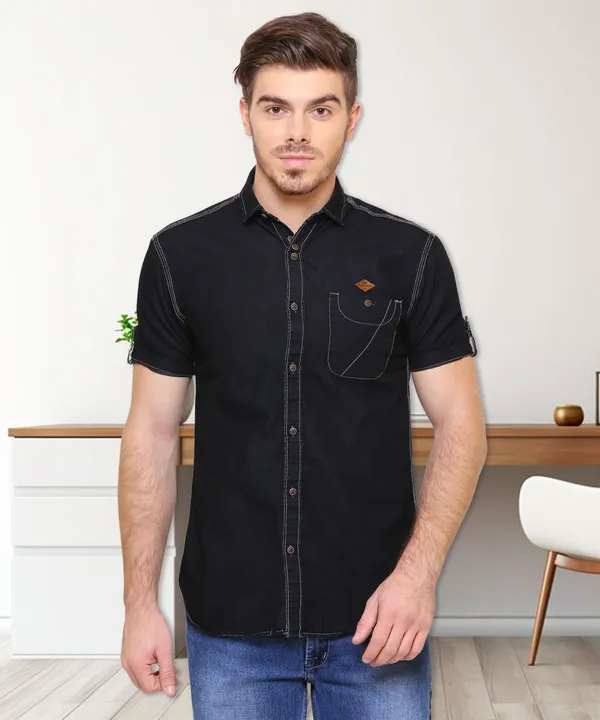 Jeans half shirt online online