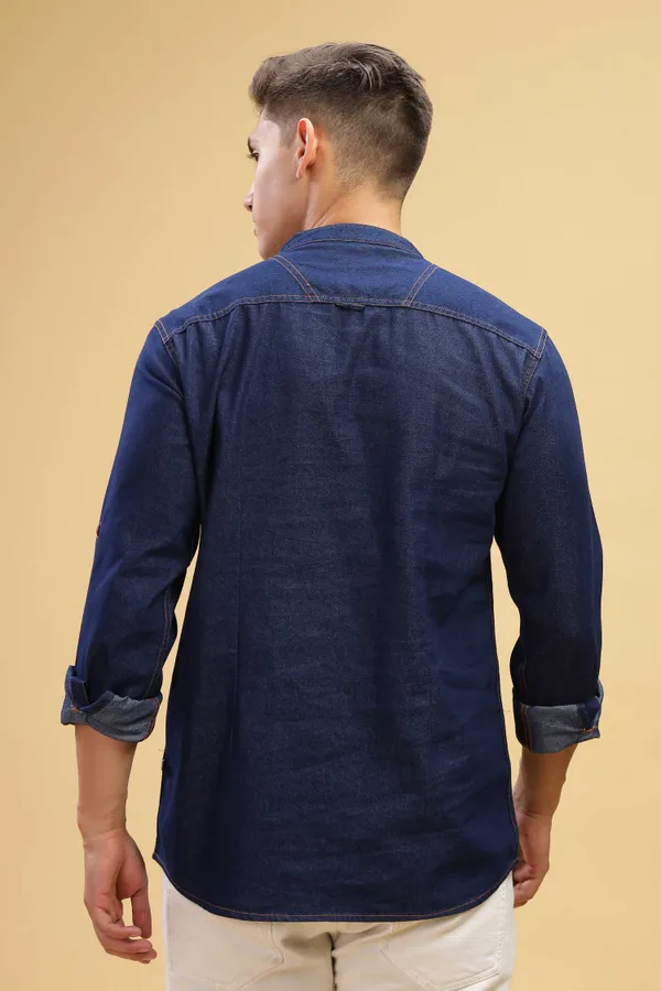 Men's_Denimax_Blue_Fusion_Short_Denim_Kurta