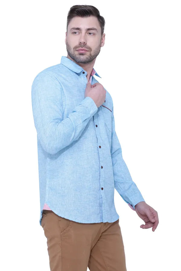 Men's_Turquoise_Tropical_Twist_Slub_Linen_Shirt