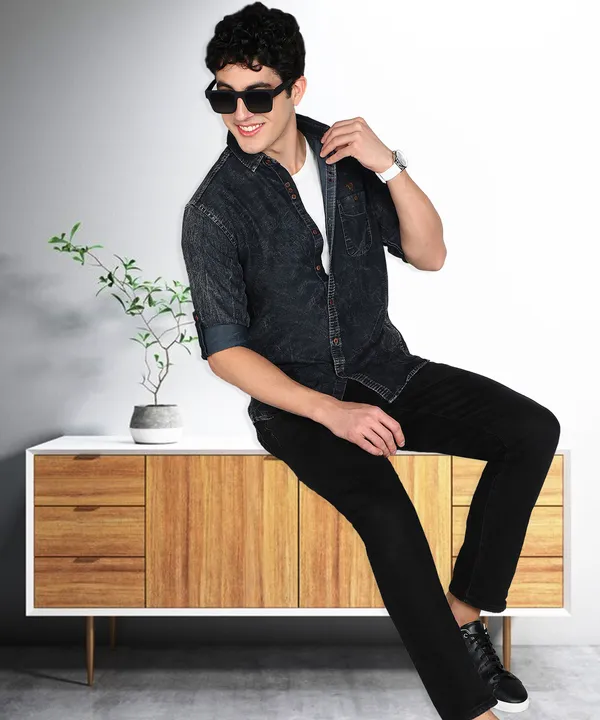 Men's_Black_Cloud_Denim_Casualite_Shirt