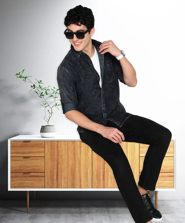 Men's_Black_Cloud_Denim_Casualite_Shirt