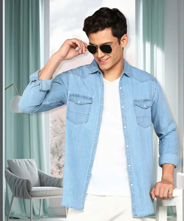 Men's_Icewash_Street_Smart_Cargo_Denim_Shirt