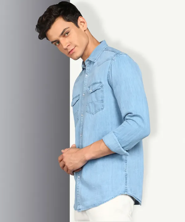 Men's_Icewash_Street_Smart_Cargo_Denim_Shirt