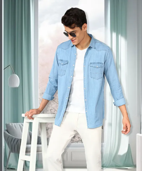 Men's_Icewash_Street_Smart_Cargo_Denim_Shirt