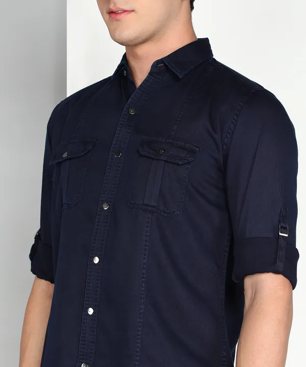 Men's_Indigo_Casual_Chic_Cotton_Twill_Cargo_Overshirt