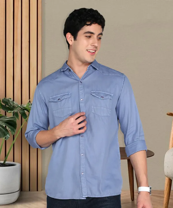Men's_Powder_Blue_Cotton_Twill_Craft_Classic_Shirt