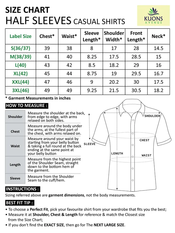 Men's_Spring_Orange_Denim_Checkered_Classic_Shirt
