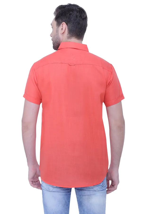 Men's_Peach_Airy_Comfort_Linen_Blend_Shirt