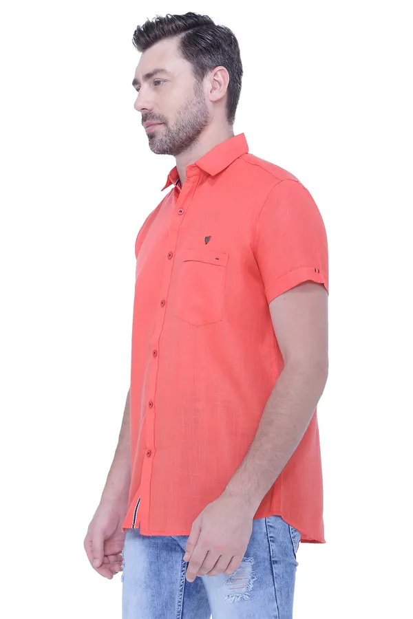 Men's_Peach_Airy_Comfort_Linen_Blend_Shirt