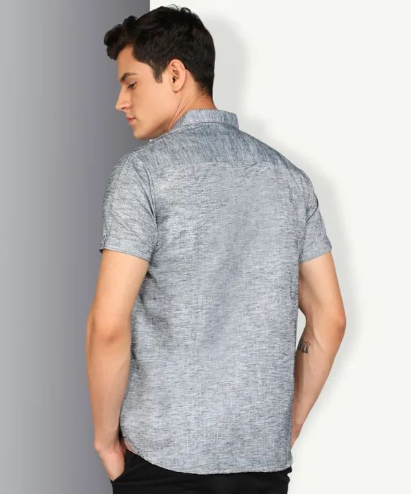 Men's_Slate_Grey_Airy_Slub_Linen_Cotton_Shirt