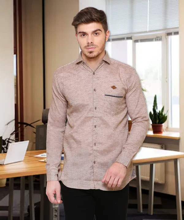 sublations SILK SHIRT LINEN トップス OVERLAP