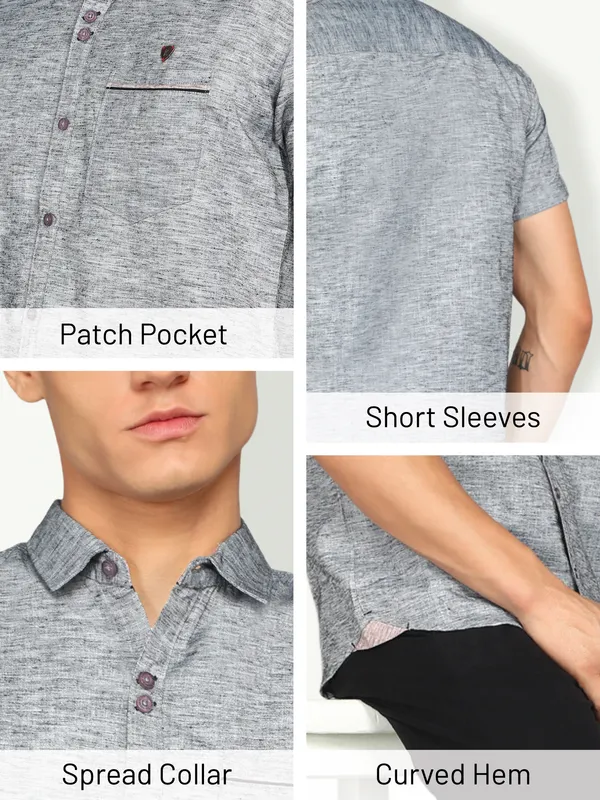 Men's_Slate_Grey_Airy_Slub_Linen_Cotton_Shirt