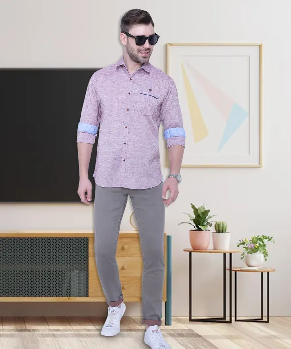 SHIRT トップス sublations LINEN OVERLAP SILK