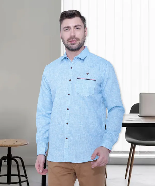 Men's_Turquoise_Tropical_Twist_Slub_Linen_Shirt