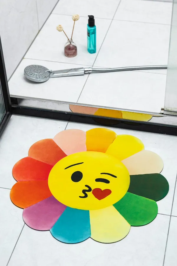 New_Beautiful_Sunflower_Water_Absorbing_Mat