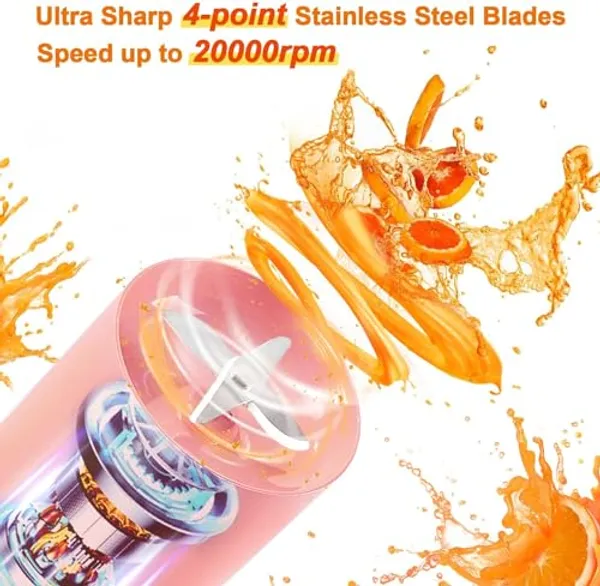 Portable_Usb_Juicer_Bottle_Mixer_Blender_Smoothie_Maker_Grinder_With_4_Stainless_Steel_Blades_2000Mah_350Ml_For_Fruits