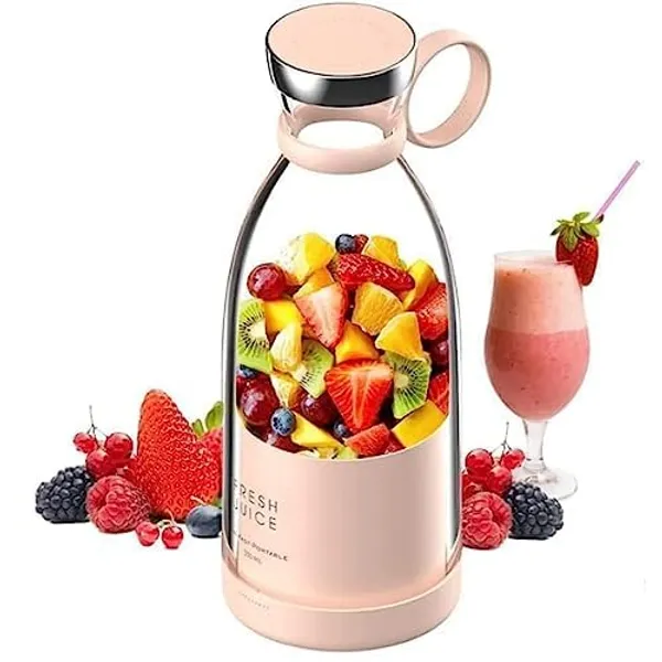 Portable_Usb_Juicer_Bottle_Mixer_Blender_Smoothie_Maker_Grinder_With_4_Stainless_Steel_Blades_2000Mah_350Ml_For_Fruits