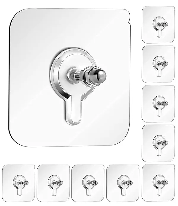 pack_of_10_waterproof,_oil_proof,_moisture_proof_and_heat_resistance_Screw_hook