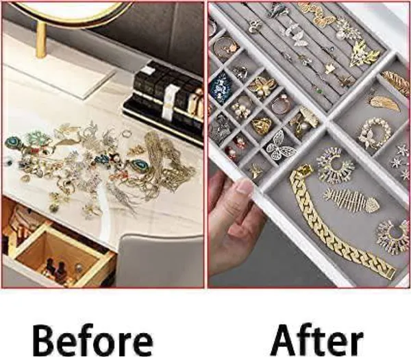 4pcs_Velvet__jewellery_trays_set_for_storing_and_organizing_earrings,_rings,_bracelets,_necklaces,_pins_and_other_jewelries
