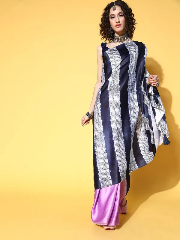Purple_Satin_Saree_for_Women