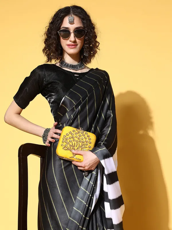 Black_Satin_Saree_for_Women