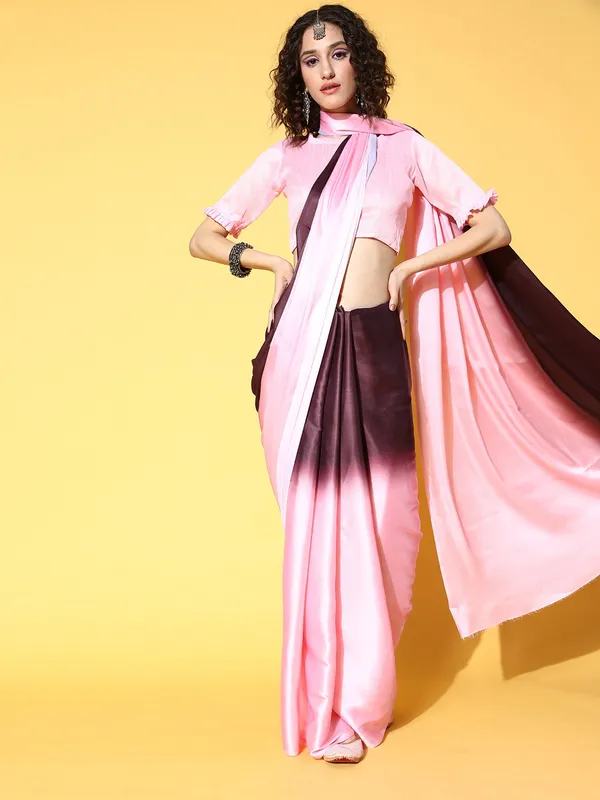 Pink_Satin_Saree_for_Women
