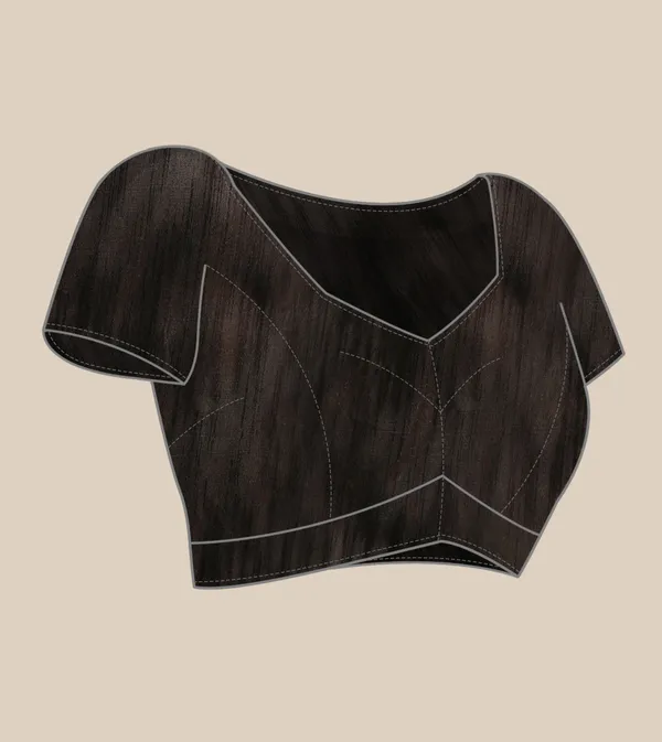 Brown_Satin_Saree_for_Women